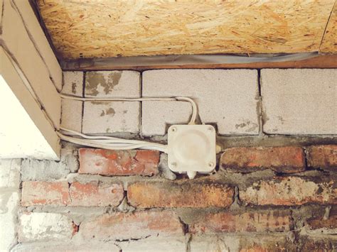 crawl space junction box mount